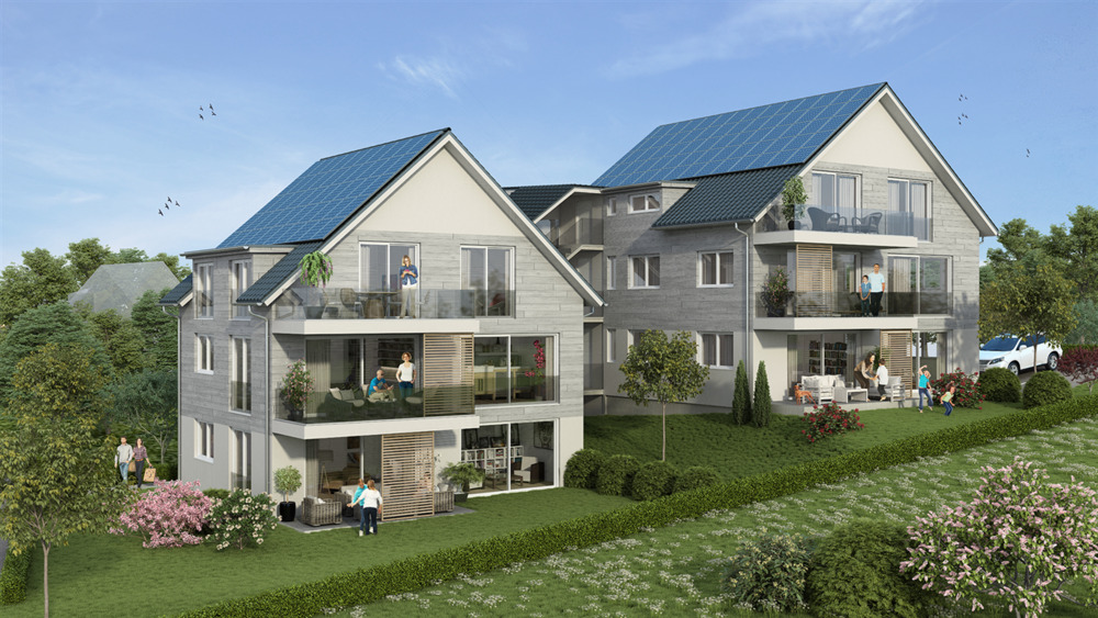 Thumbnail-NEUBAU I 200m zum See I Natürlich aus Holz: Wohnung O2: Lichtdurchflutete, wohngesunde 5 Zimmerwohnung in Überlingen-Nussdorf