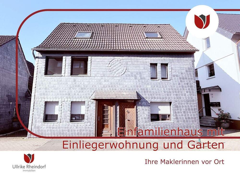 Thumbnail-Charmantes EFH mit Einliegerwohnung, Garten & 2 PKW-Stellplätzen – teilsaniert