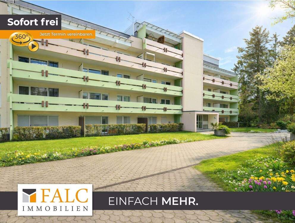 Thumbnail-RESERVIERT!3-Zimmer-Wohnung in ruhiger Innenhoflage mit Balkon & gemeinschaftlichem Wellnessbereich
