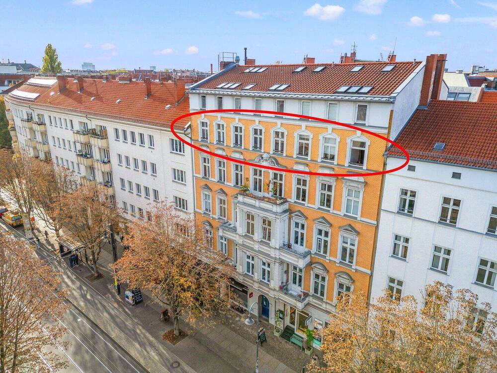 Thumbnail-Kastanienallee 32 - Komplette 4. Etage - 217 qm - Wohnzimmer 50 qm - von privat!