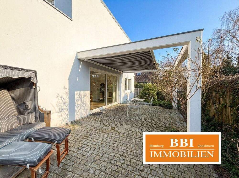 Thumbnail-Stilvolles Architekten-Stadthaus mit schöner Dachterrasse - Wohnen kurz vor Hamburg