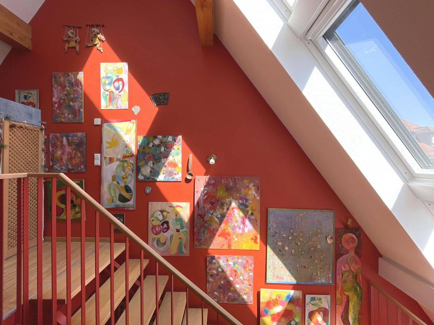 Treppe zum Studio