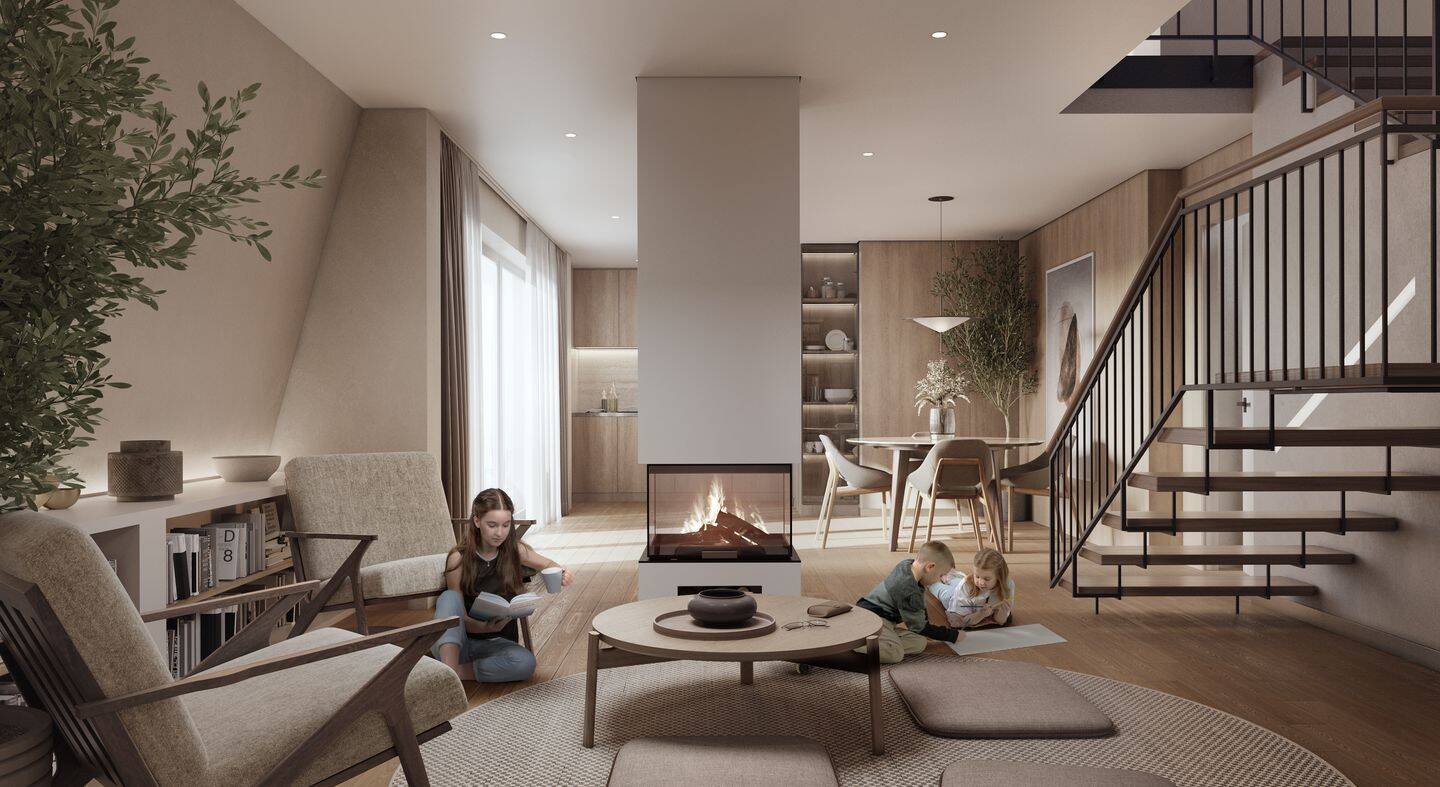 Thumbnail-131,90 m² große DG-Maisonettewohnung mit einmaligem Dachgarten in der Südvorstadt. Neubau KfW 40