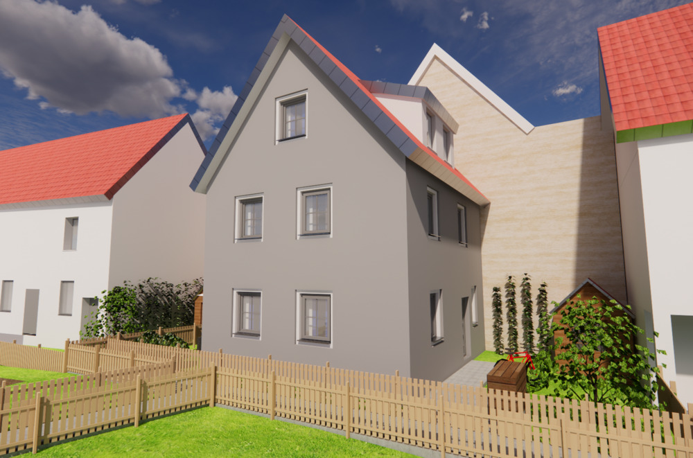 Thumbnail-Einfamilienhaus-Neubau im Herzen der Spalter Altstadt mit Garten