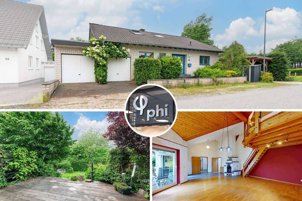 Thumbnail-PHI AACHEN - Freistehendes Galeriehaus mit Sonnengrundstück und Garagen in Monschau-Imgenbroich!