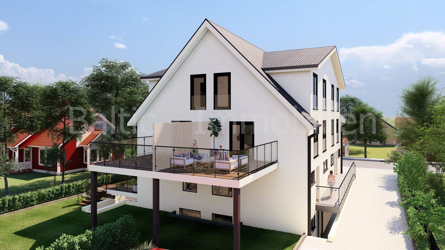 Thumbnail-Ferienwohnung in einem komplett sanierten Haus mit Wärmepumpe! - nur ca. 500 m zum Ostseestrand -