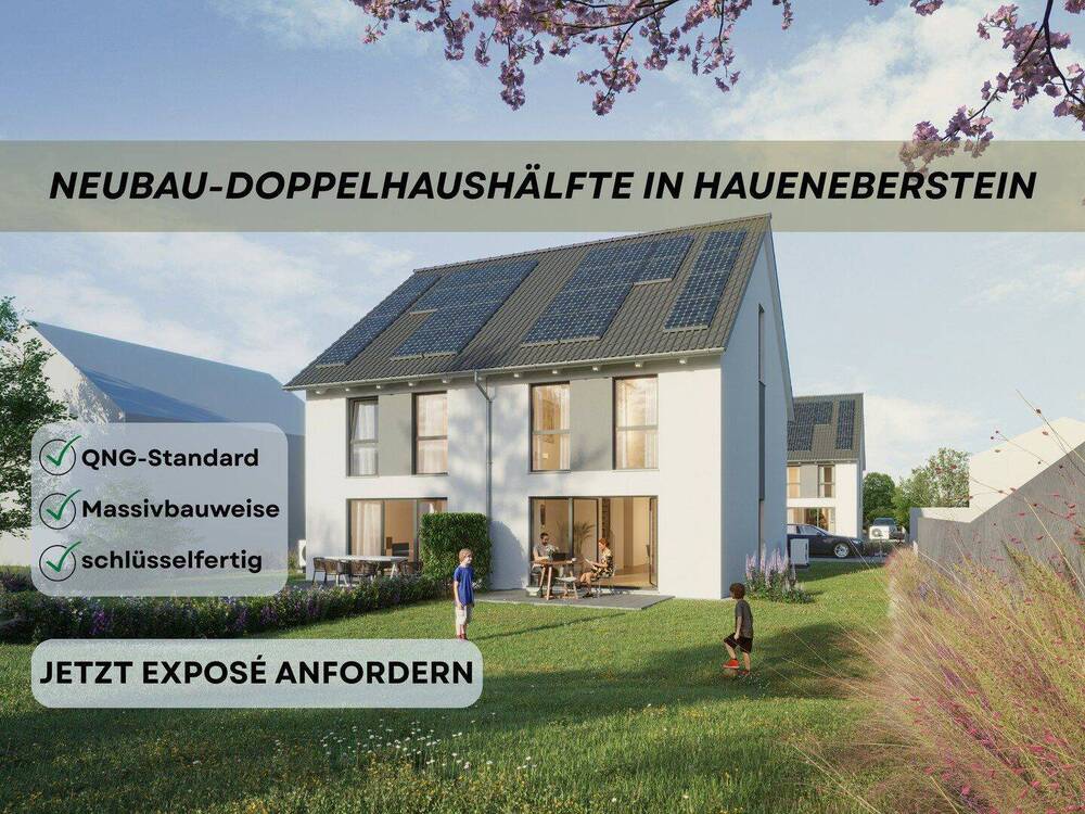 Thumbnail-Förderfähige Neubau-Doppelhaushälfte in schönster Lage von Haueneberstein (QNG)