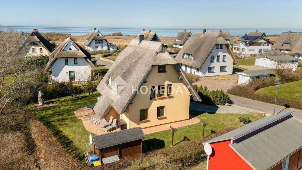 Thumbnail-Küstenhaus als Wohlfühloase mit Kamin, Sauna und sonniger Terrasse in ruhiger Strandnähe
