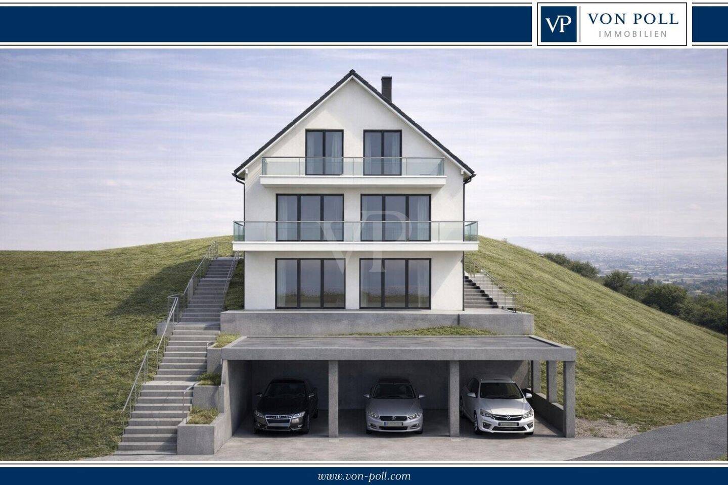 Thumbnail-Südwest Grundstück in Blicklage mit Baugenehmigung HangsicherungPrüfstatik
