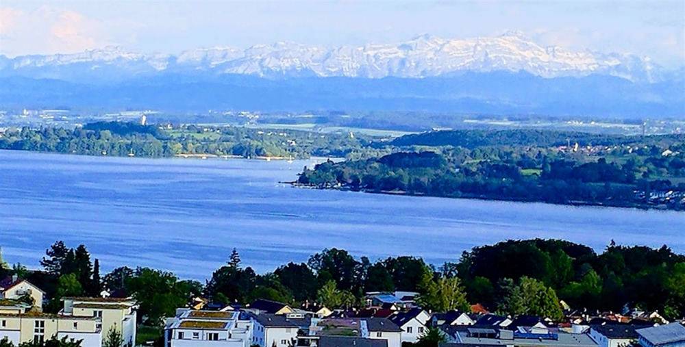 Thumbnail-große Ferienwohnung mit See- und Alpensicht - ab 3 Tage bis max. 6 Wochen !