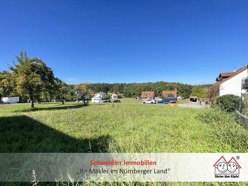 Thumbnail-Sonniges Einfamilienhaus-Grundstück mit tollem Ausblick in herrlicher Lage von Lauf-Schönberg