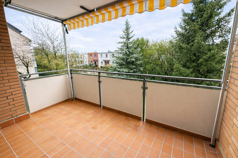 Thumbnail-Helle 3-Zimmer-Wohnung mit Balkon und Garage in ruhiger Lage