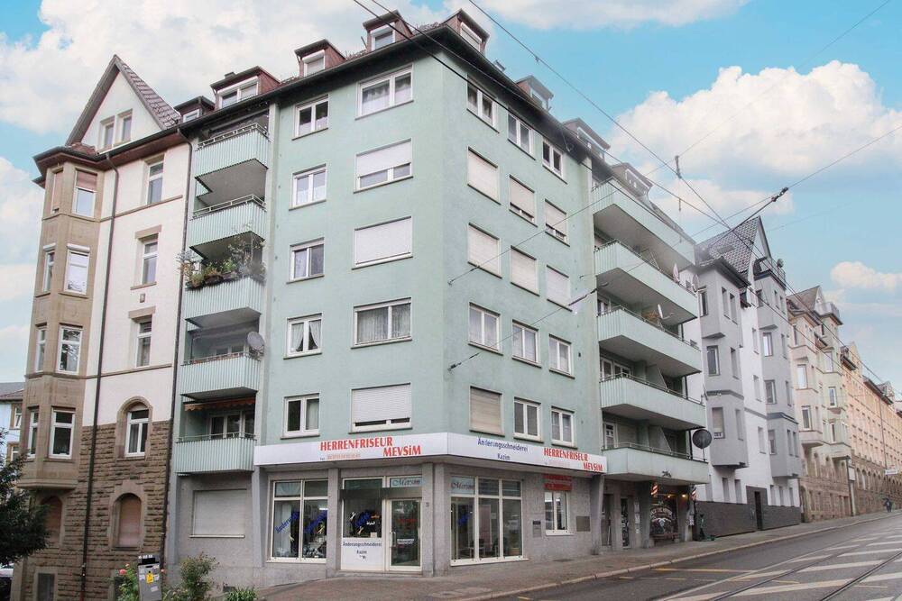 Thumbnail-Zentrale 2-Zimmer-Wohnung mit Südbalkon und guter Anbindung