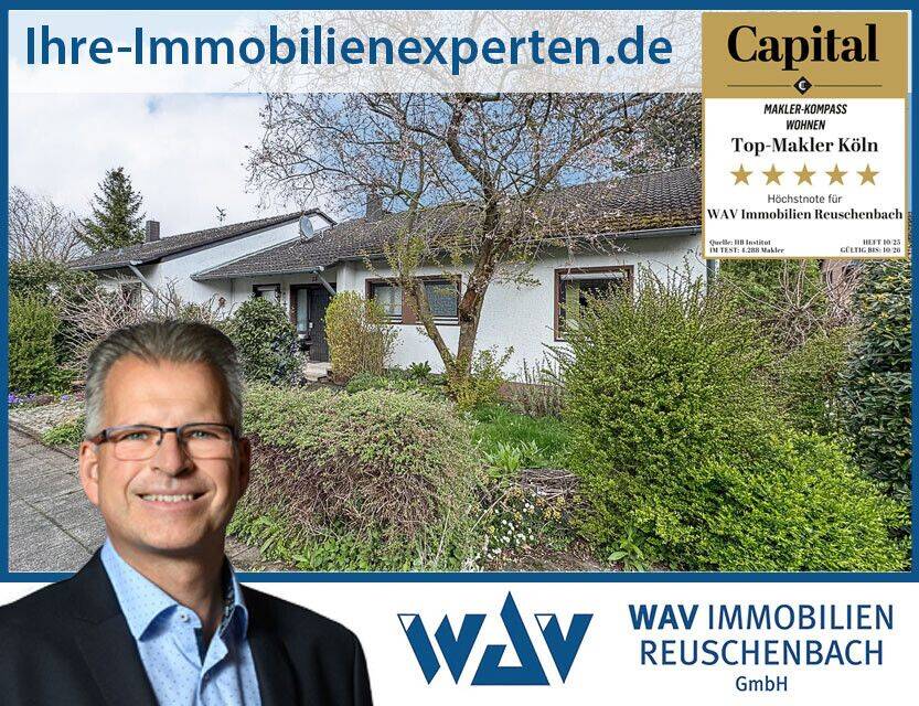 Thumbnail-Barrierearmer Bungalow mit Kamin, Garten und Sauna in ruhiger Wohnlage von Wesseling-Keldenich