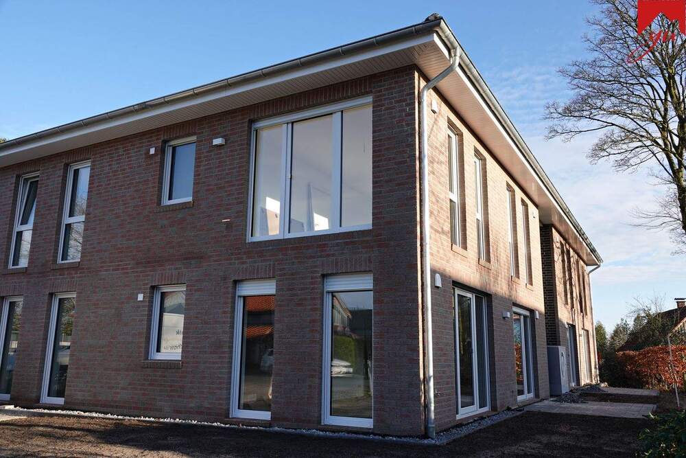 Thumbnail-Neubau- Erstbezug! Ansprechende 3-Zimmer-Obergeschosswohnung mit Einbauküche am Stadtrand von Esens!