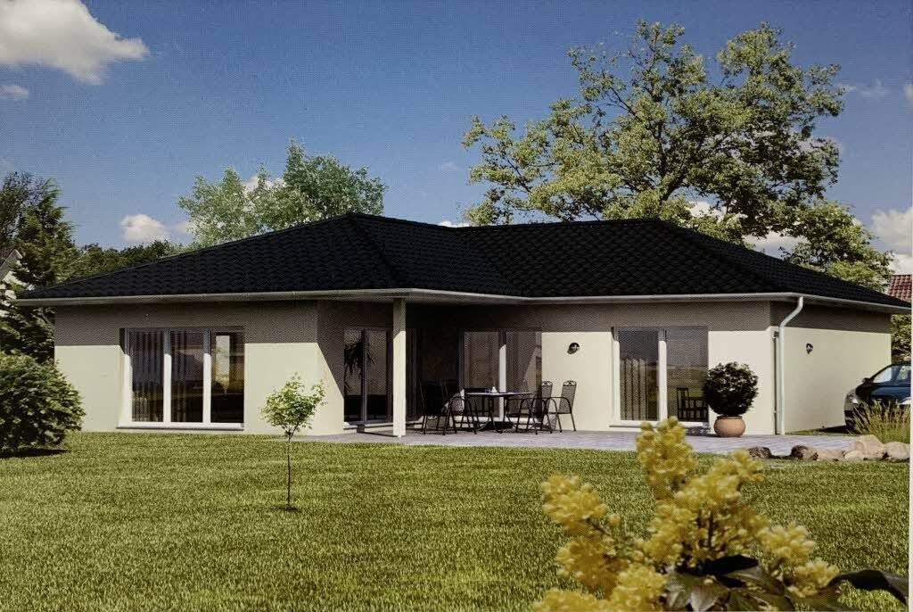 Thumbnail-Schkopau OT Hohenweiden: Bungalow-Neubau auf 1382 qm Grundstück