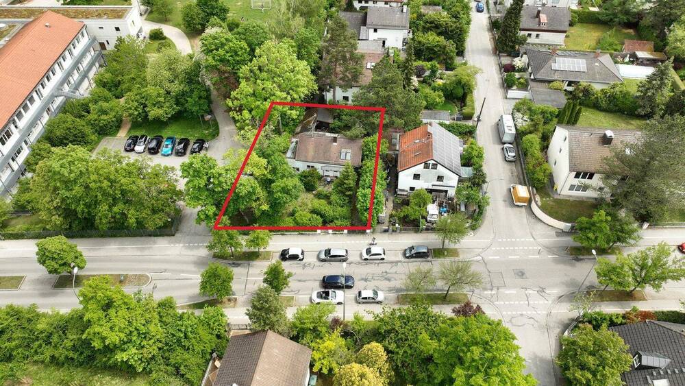 Thumbnail-München-Waldperlach: Grundstück mit Altbestand
