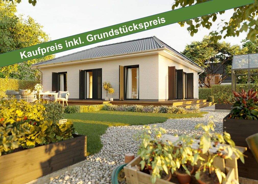 Thumbnail-Mit Grundstück: Großartig & praktisch leben in Ihrem Town & Country Bungalow in Dörnberg