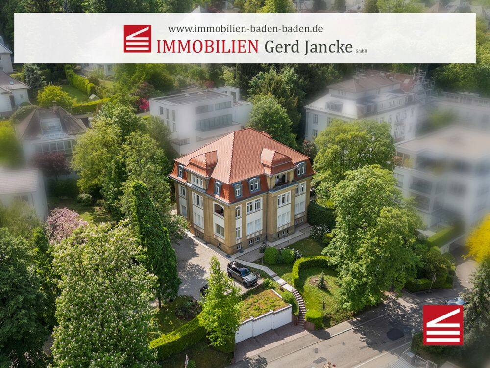 Thumbnail-Denkmalgeschütztes Wohnjuwel, exklusive 210 m² Villenetage mit Liftzugang, Garage, Balkon u. Loggia