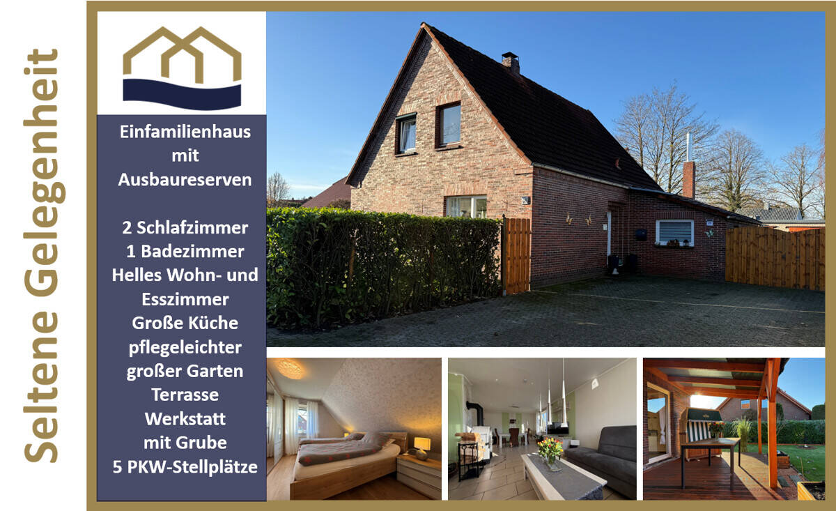 Thumbnail-TOP Lage! Gemütliches Einfamilienhaus mit Ausbaureserven, Werkstatt und großem Garten sucht SIE !