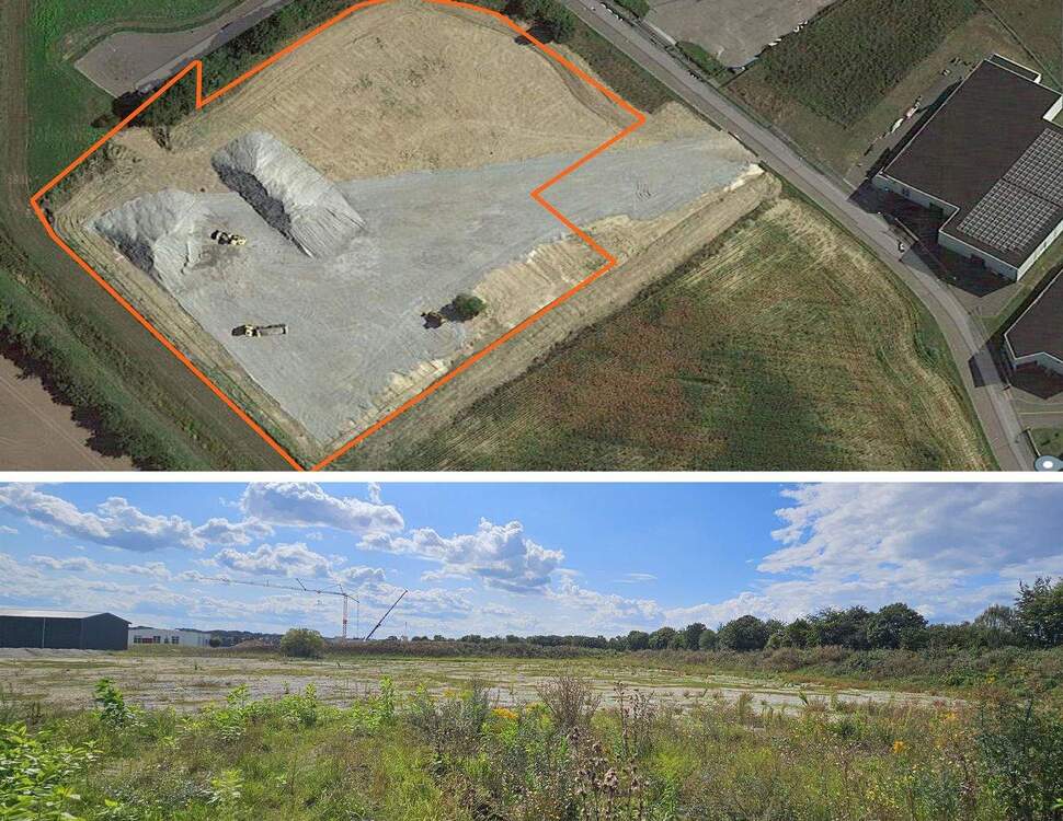 Thumbnail-ca. 2,1 ha gr. Gewerbegrundstück in Jesewitz, gewalzter Boden, Industriegebiet