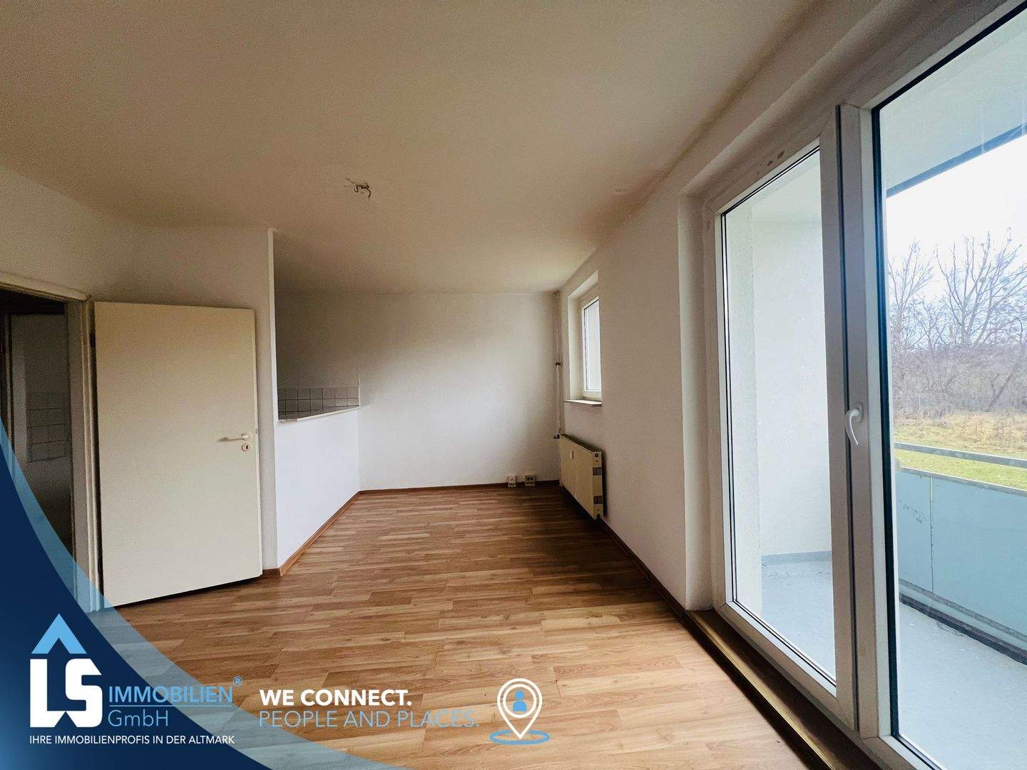 Thumbnail-Wird frisch renoviert, moderner Grundriss, Balkon!