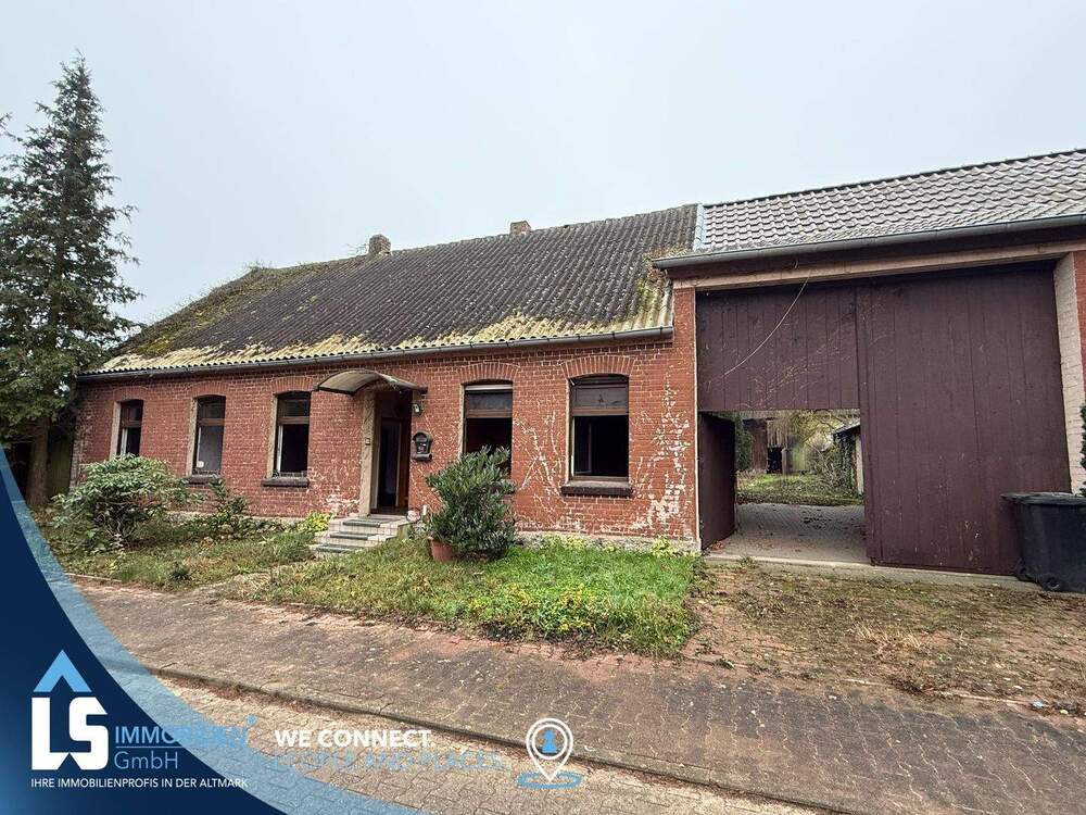 Thumbnail-Ländliches Anwesen - Sanierungsobjekt mit großer Scheune, Weitblick und Entwicklungspotenzial