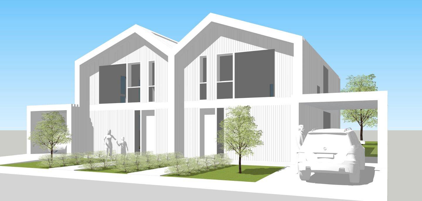 Thumbnail-Ländliches Familienidyl: Doppelhaushälfte als Rohbau erwerben und selber gestalten