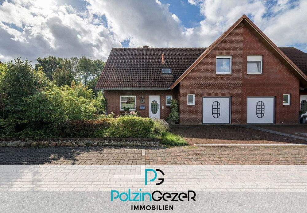 Thumbnail-Bremerhaven (Weddewarden) Familienfreundliche Doppelhaushälfte mit schönem Garten und Garage