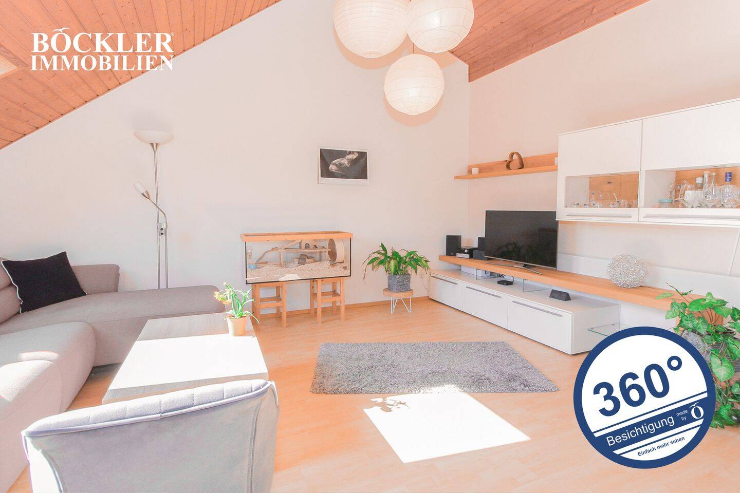 Thumbnail-Mit beeindruckender Raumhöhe - 2-Zimmer-Eigentumswohnung im Sonnenhof