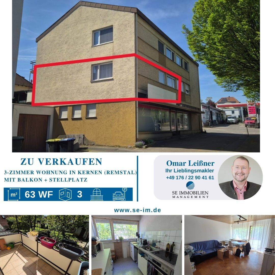 Thumbnail-3 Zimmer, Stellplatz, perfekte Lage - Ihr neues Zuhause in Rommelshausen