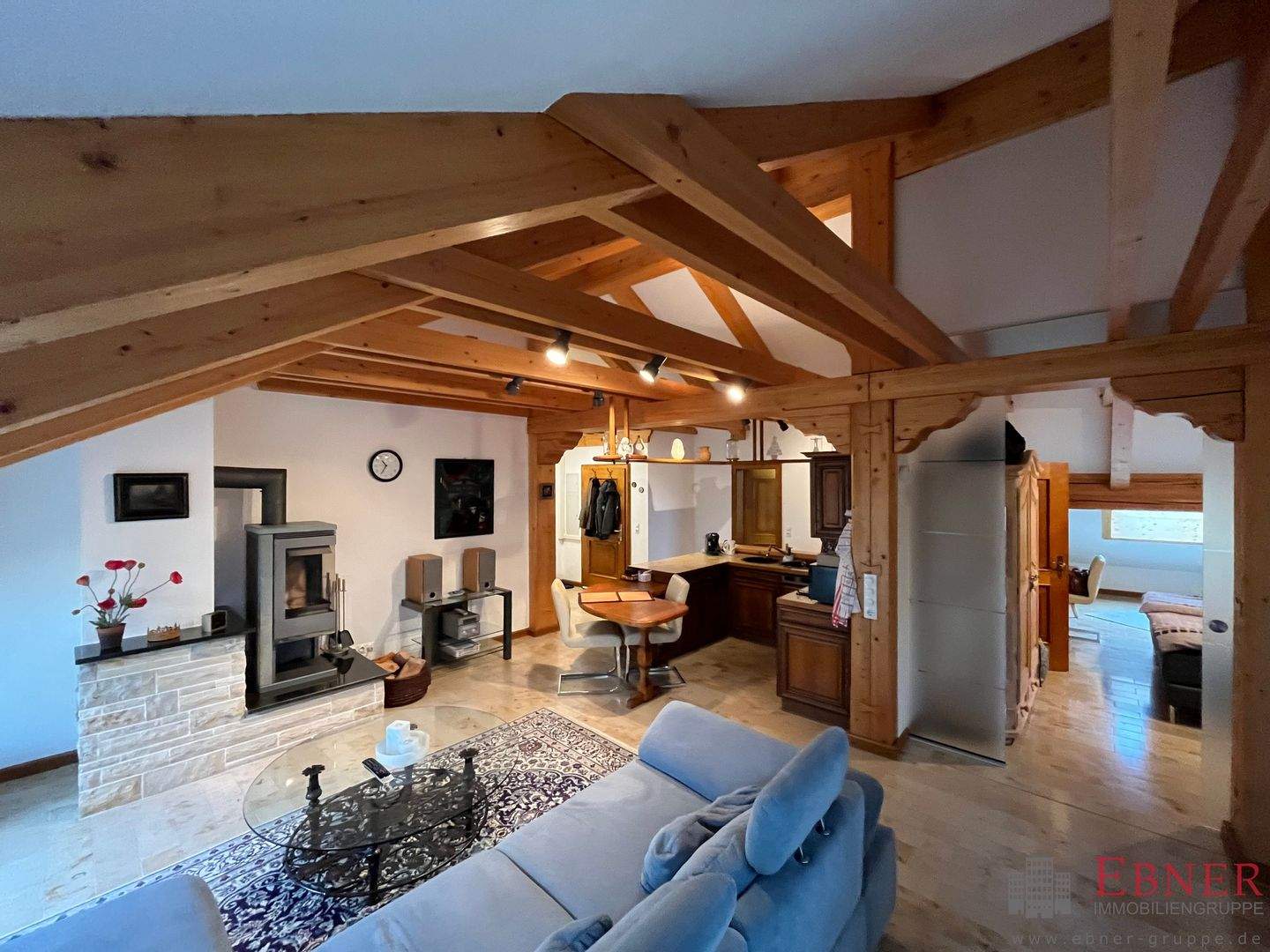 Thumbnail-Stilvolle Dachgeschosswohnung in Drachselsried Zellertal