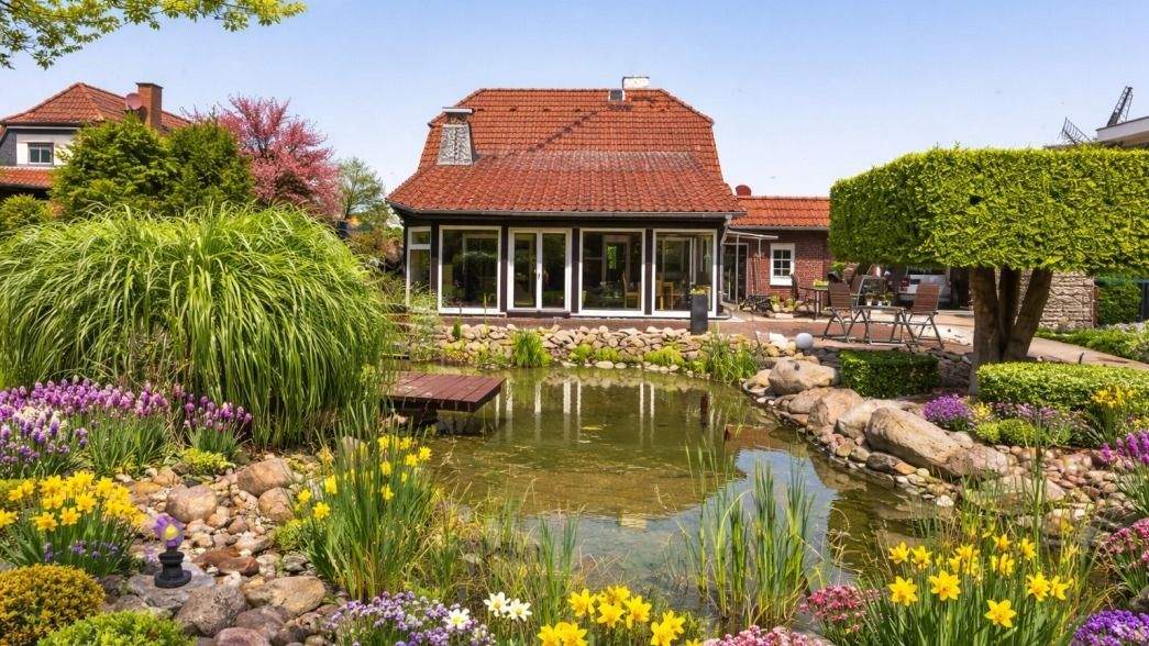 Thumbnail-Modern wohnen am Waldrand: Photovoltaik, Teich & Privatsphäre! Provisionsfrei!