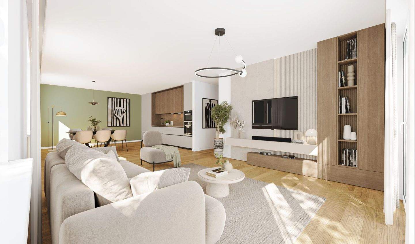 Thumbnail-Attraktive 3-Zimmer Wohnung mit Süd-West Balkon