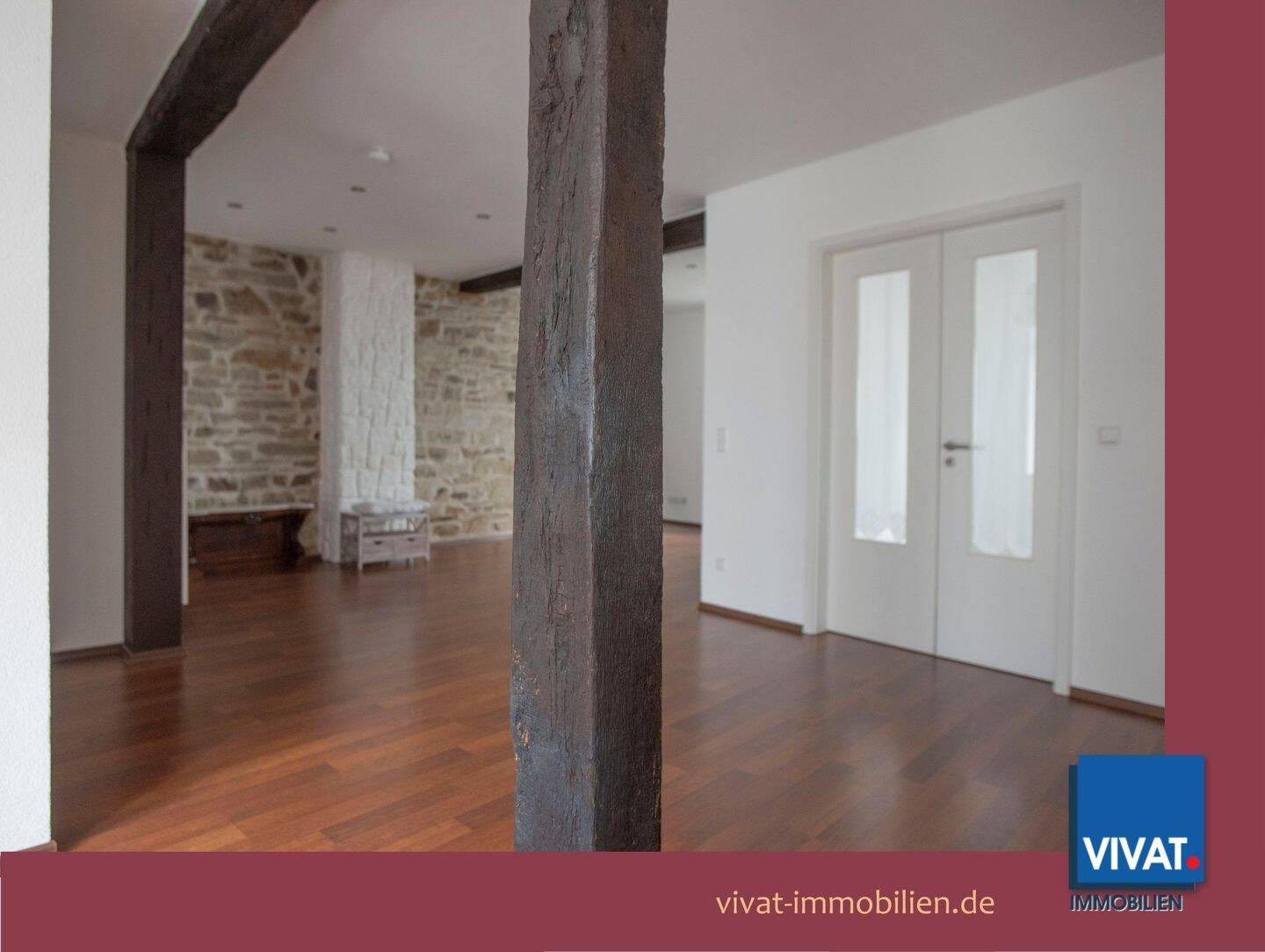 Thumbnail-EG-Wohnung (3ZKB) mit Loft-Charakter. City-Lage in zweiter Reihe, Stellplatz, Käuferprovisionsfrei!
