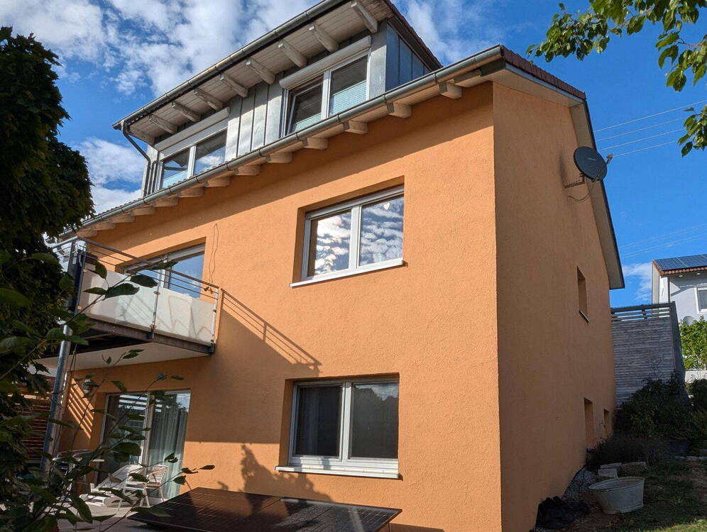Haus mit Südausrichtung