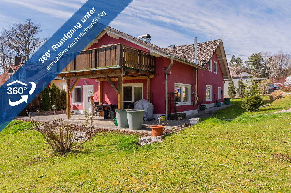 Thumbnail-Ruhig Wohnen am Waldrand Einfamilienhaus mit 2 Bädern, Terrasse, Balkon und eigenem Waldgrundstück