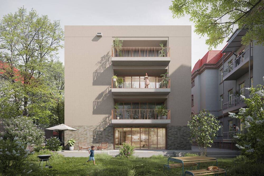 Thumbnail-Nahe Arthur-Bretschneider-Park - Stilvoller Neubau, Eigentumswohnung mit 3 Räumen und großer Loggia