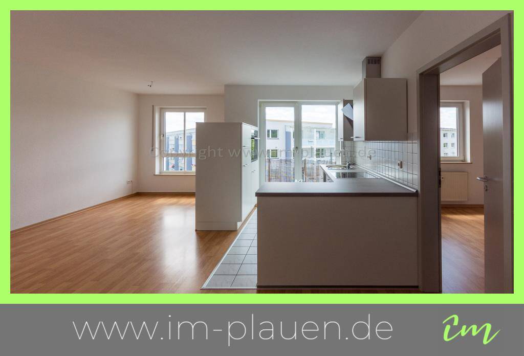 Thumbnail-Balkon - EBK - barrierefrei - Aufzug | 2-Zimmer-Wohnung Plauen Seehaus