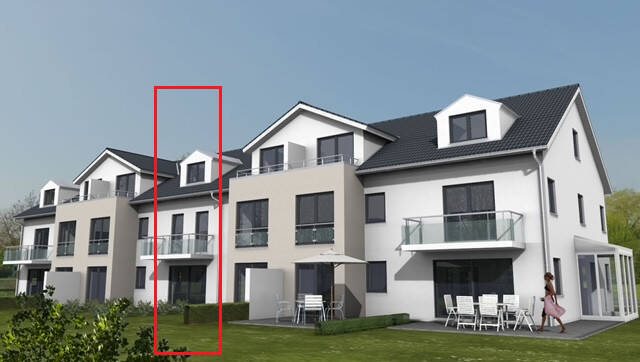 Thumbnail-Reihenmittelhaus (Effizienzhaus 40 KFN) in Top Lage Neubauprojekt Heerespark Mühldorf - Haus 4 -