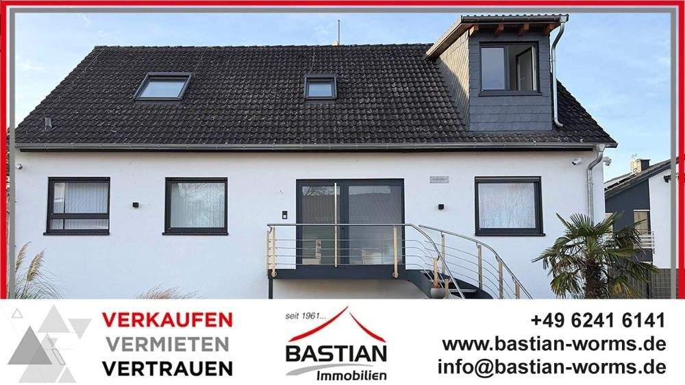 Thumbnail-Super Kombi: Eigennutzung und Miete generieren! Modernisiertes 3FH mit Garten in Dienheim!