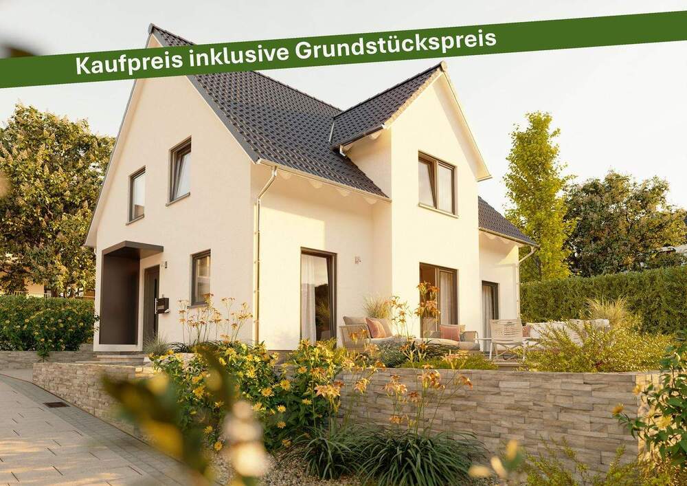 Thumbnail-Mit Grundstück: Ihr lichtdurchflutetes Town & Country Haus in Dörnberg