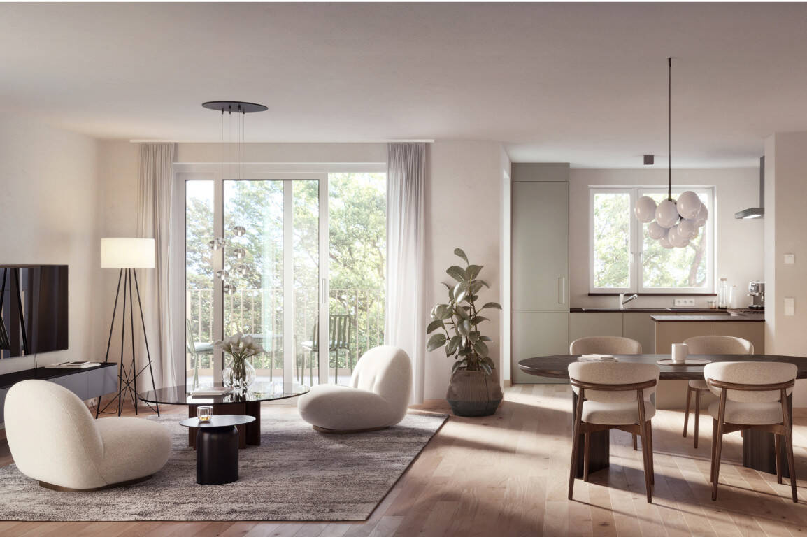 Thumbnail-Gemütliche 2-Zimmer-Wohnung mit Balkon