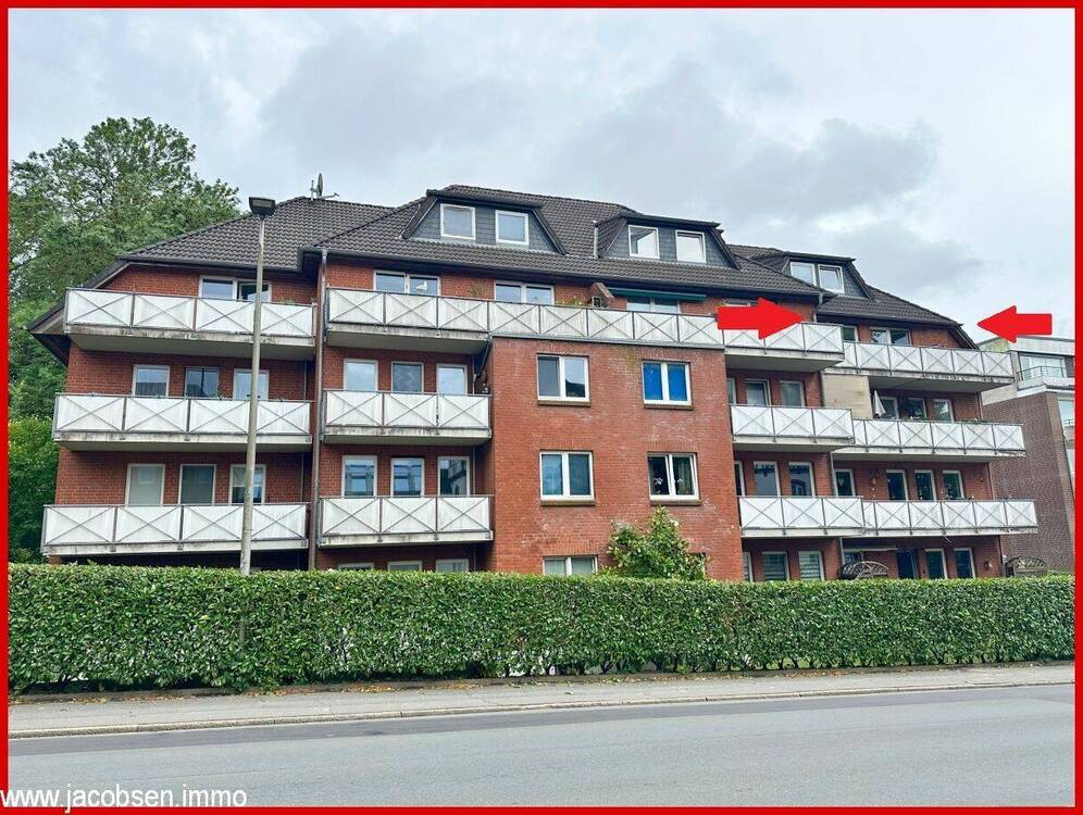 Thumbnail-Komfortable 3 Zimmer-Wohnung mit Fahrstuhl und Weitblick über Schleswig