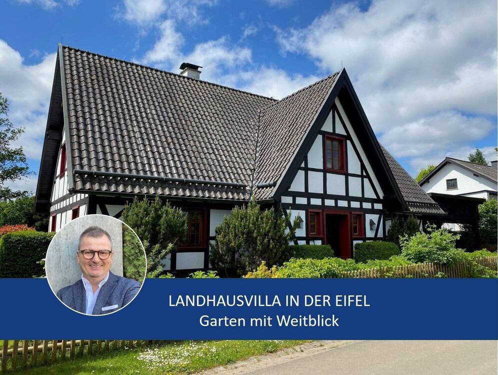 Thumbnail-Idyllische Lage mit exklusivem Weitblick in die Eifel || Traumhaus mit großem Garten
