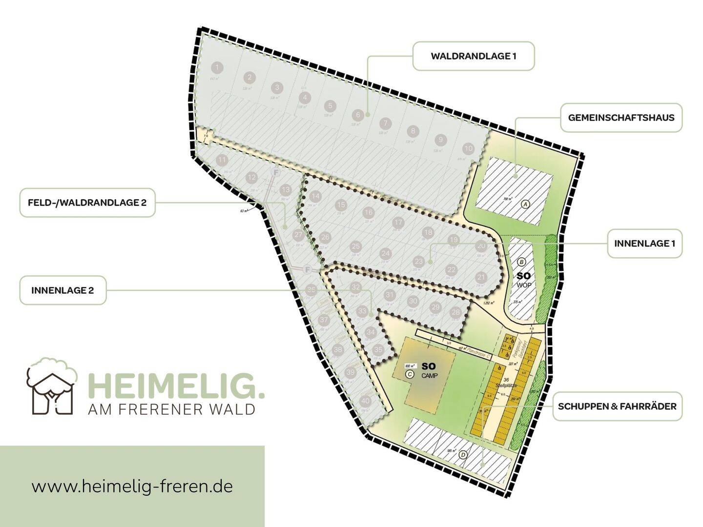Thumbnail-Grundstück in ruhiger, naturnaher Lage - Bebauung mit Kompakthaus für Wochenend- und Ferienwohnen