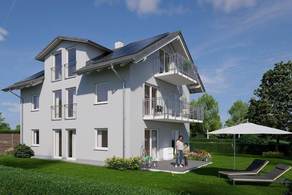 Sonnige Südwestansicht