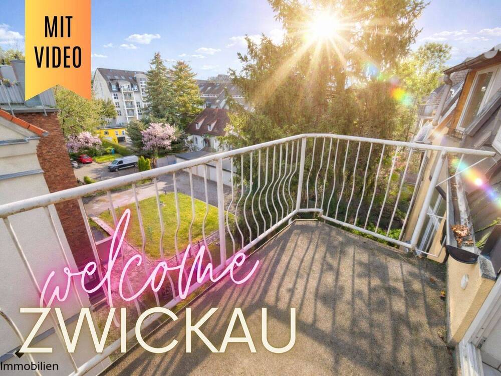 Thumbnail-++ wunderschöne & sonnige 2-Raum-Wohnung mit Balkon - in ruhiger Lage von Zwickau ++