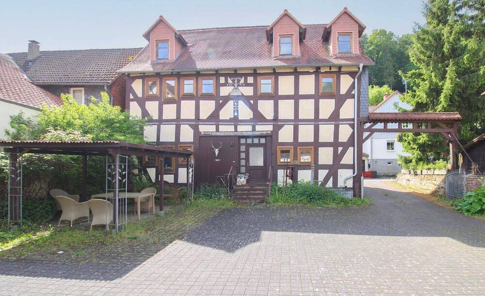 Thumbnail-Vielseitiges Fachwerkhaus mit Charakter in Wetter-Amönau - Wohnen und Vermieten unter einem Dach
