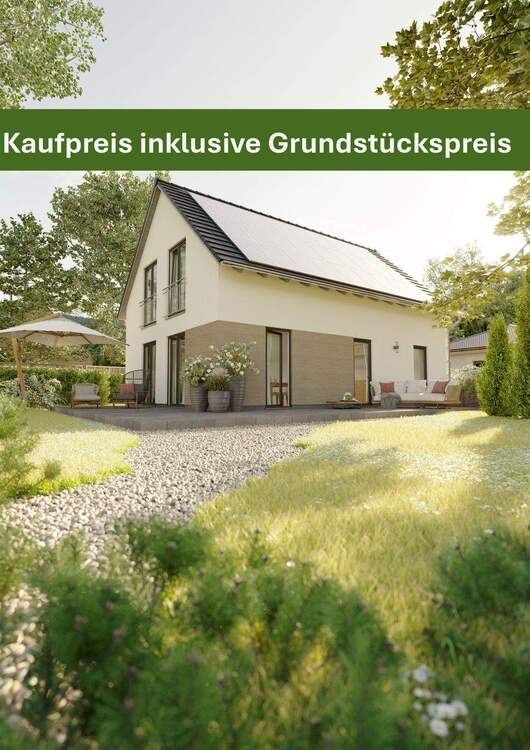 Thumbnail-Mit Grundstück: Das Einfamilienhaus mit dem schönen Satteldach in Mühlhausen